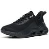 Anta Comprehensive Training Collection Cushioning Lightweight Breathable Low Top Running Shoes Women's Black Silver 922217704-3