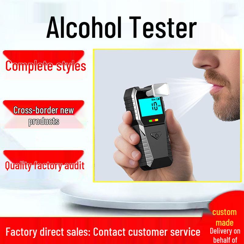 2025 Alcohol Breathalyzer - New Model Drunk Driving Tester