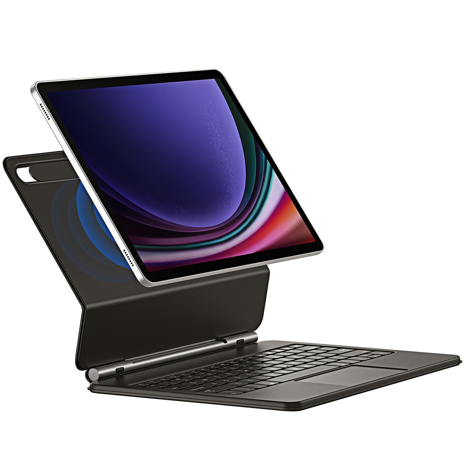 

DUX DUCIS For Samsung Galaxy Tab S9+/S8+/S7+ Tablet Case Floating Magnetic Bluetooth-compatible Keyboard A