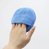 1pcs 5 Inch Round Car Care Microfiber Pocket Sponge Auto Wax Applicator Pad Car Detailing Hand Polishing Pad Car Polish Tool