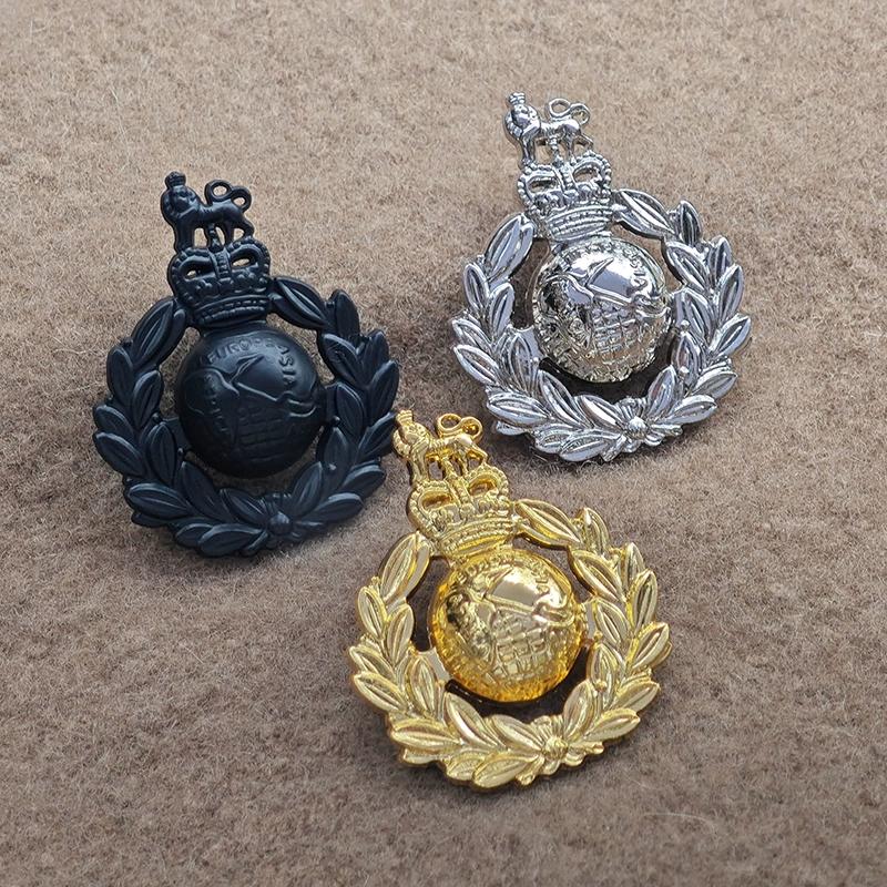Royal British Marine Corps Hat Beret Hat Emblem Shoulder Badge Military Fan Metal Badge Qualification Badge Skills Badge