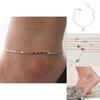 Trendy Geometric Style Alloy Bohemian Anklet For Women Beach Foot Jewelry