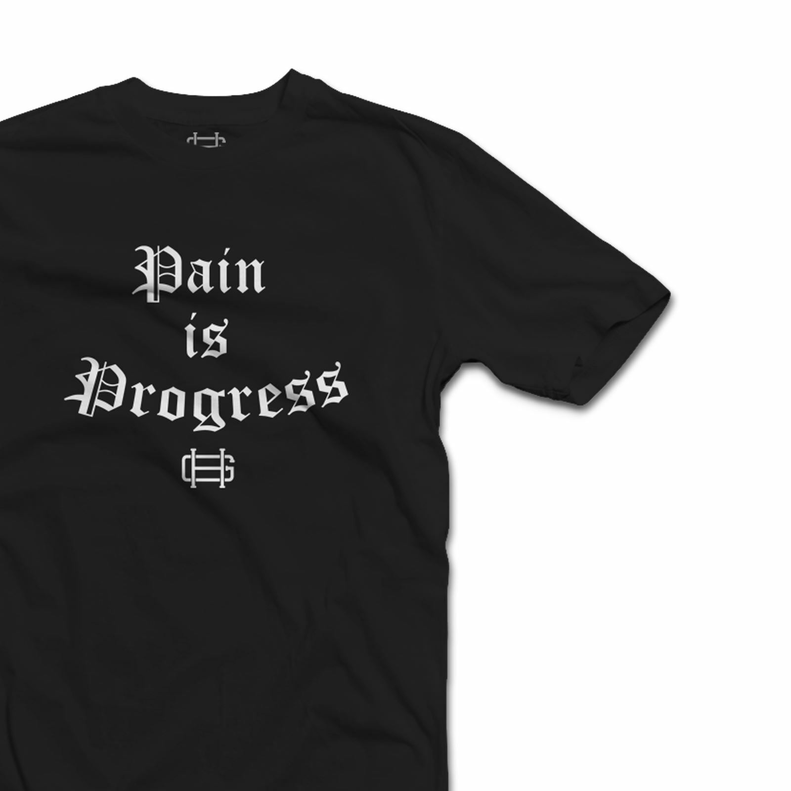 Pain is Progress T Shirt - MMA UFC BJJ Jiu Jitsu Martial Arts Gym 2XL