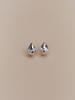 The Part Of [Silver 925] Wavy Polygon Earrings