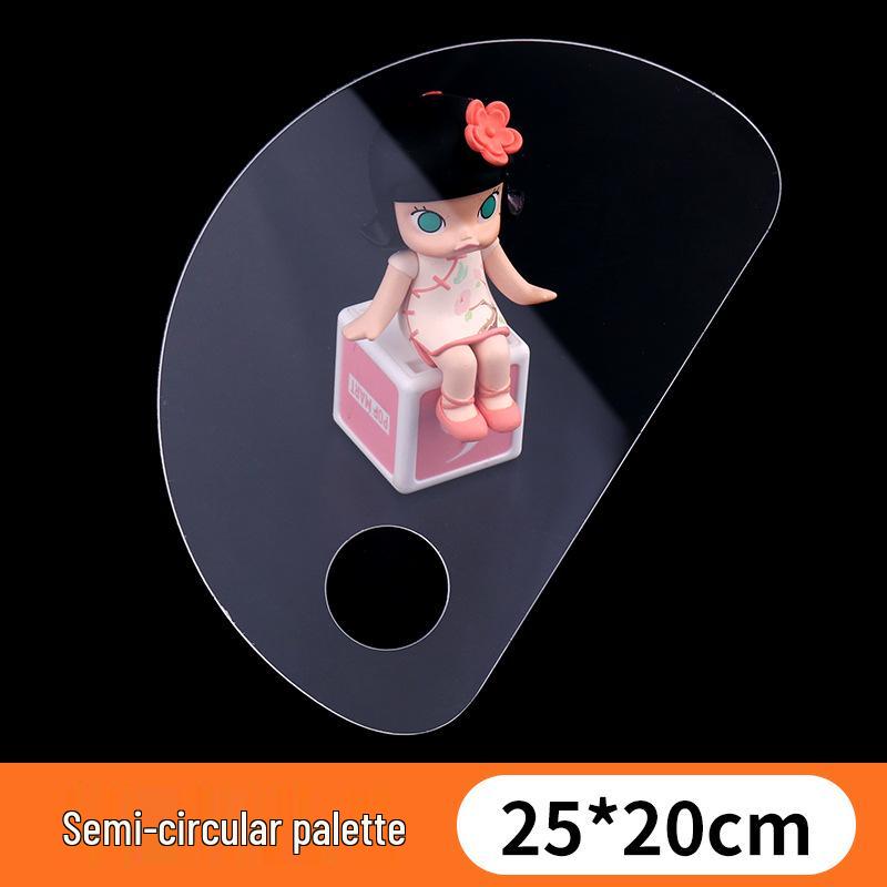 Acrylic Transparent Palette for Art Students and Painting.