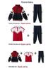 Herbst Kindergartenschule & Grundschule Rotes Uniformset für Sport und Aufführungen