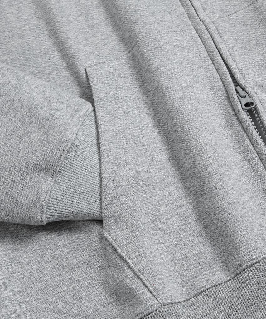 Brenson (Renew Ver.) Loose Fit 2-Way Sweat Zip-Up Hoodie ( 5 Colors ) ( Fleece Liner Option )