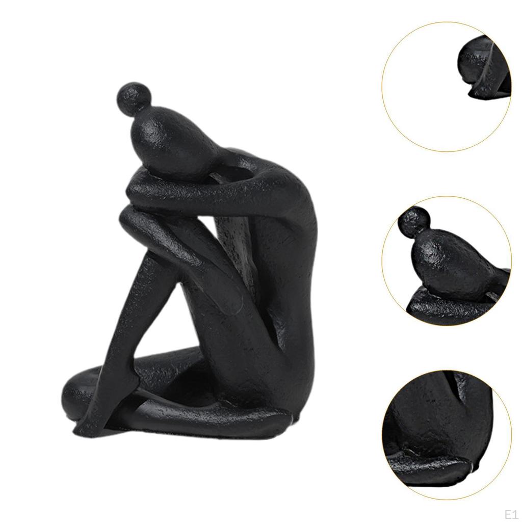 La Statue Du Penseur, 3 Pièces Sculpture Abstraite Résine Mini Penseur Sculpture Ornements Ensemble La Main Abstraite Penseur Sculpture Moderne Fine Art Figure Pour Bureau Domicile Dcoration 65088768
