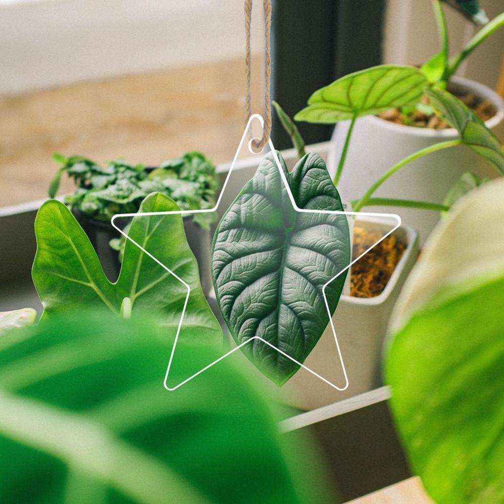 Transparent Acrylic Christmas Tree Baubles Hanging Ornaments Xmas DIY Crafts