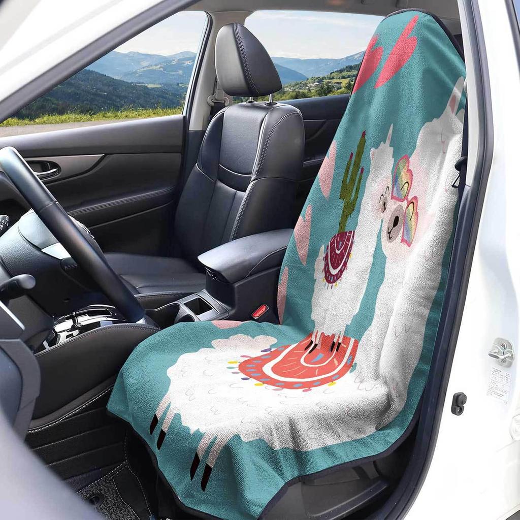 Universal All-Season Animal Front Seat Cover for Gym & Workout