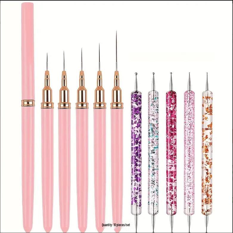 Double-Headed Nail Art Dotting Pen Tool
