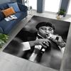 Tappeto Classico Scarface Tony Montana Movie Art per Camera da Letto Soggiorno Divano Decorazione Zerbino per Casa, Grande Tappeto Antiscivolo per Bambini