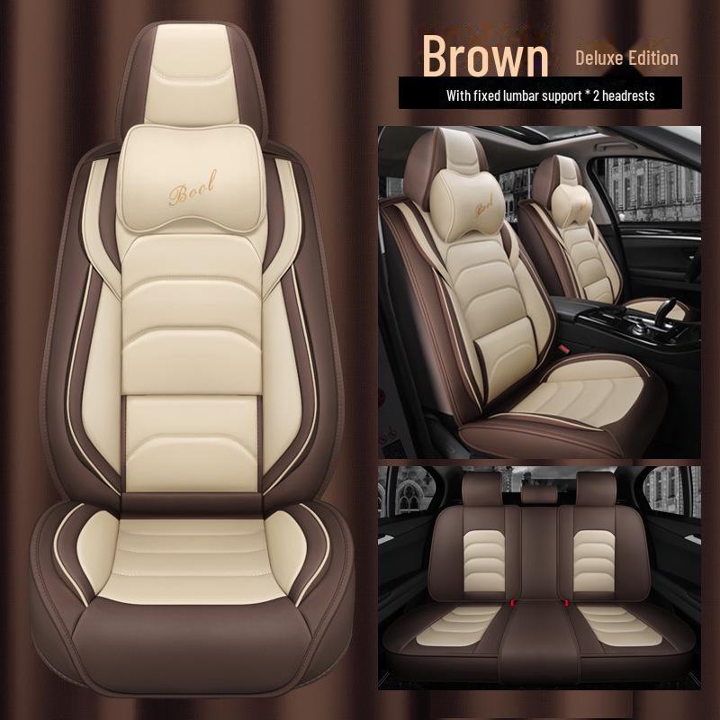 

Дышащие кожаные подушки для автомобильных сидений: Четыре сезона, полное покрытие