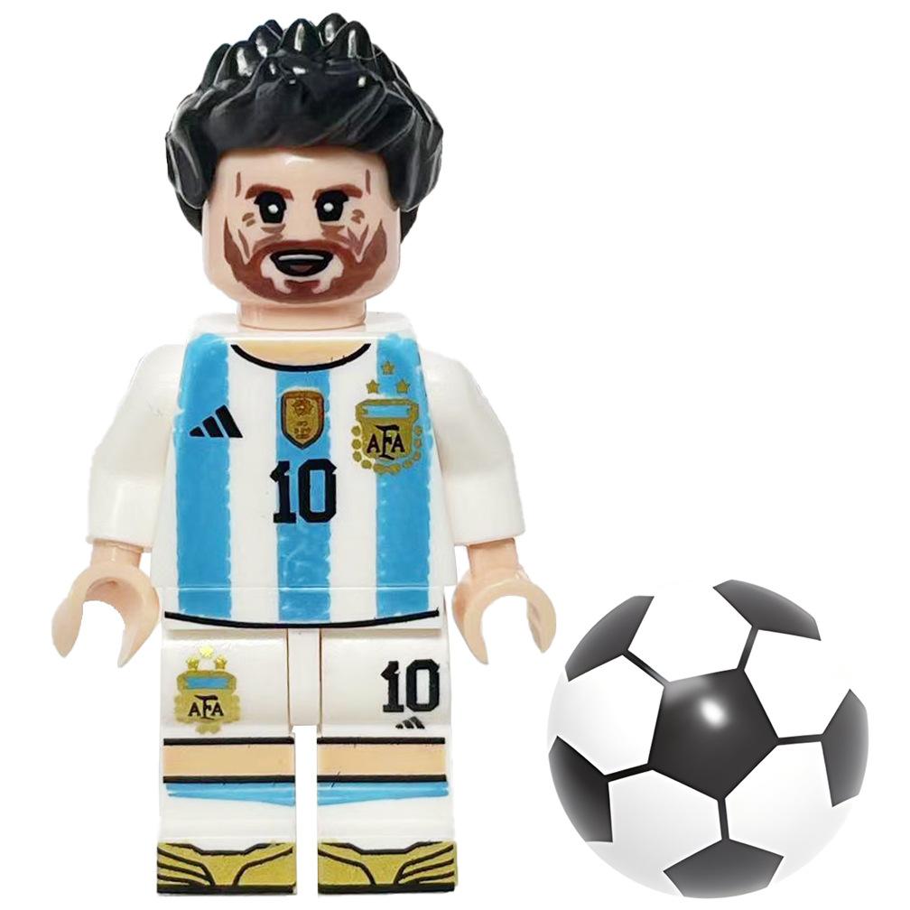Puppe Einzeln Xp013-020 Fußball-Weltmeisterschaft Junge Baustein Spielzeug