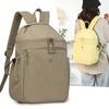 Fashion Women's Bag Summer New Solid Color Backpack Casual Nylon Bag Large Capacity Travel Backpack