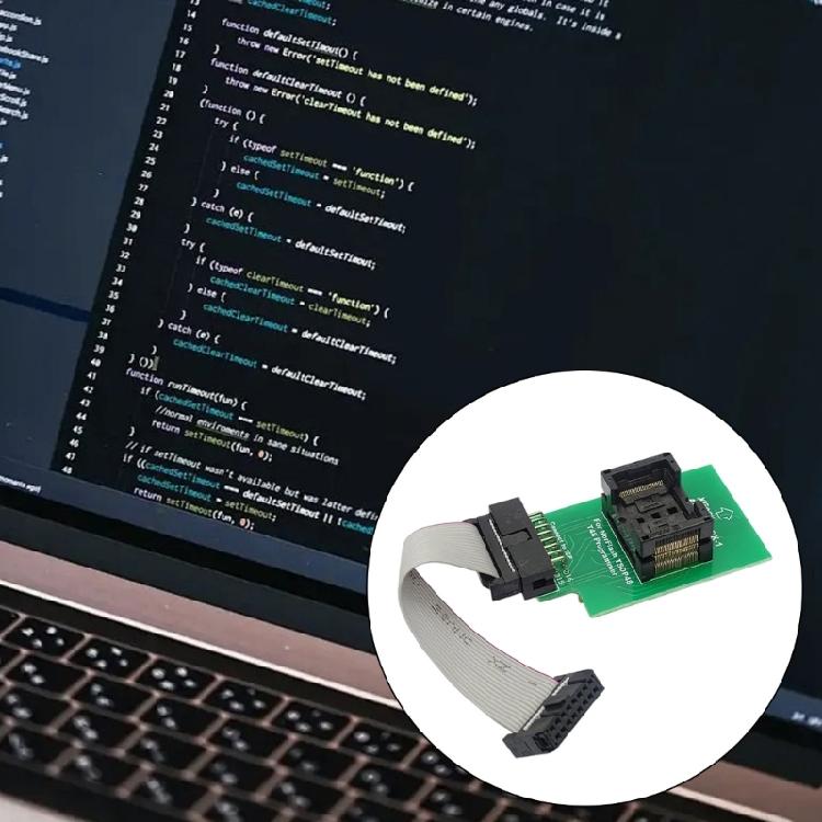 Precisions Engineered TSOP48 Test Socket For T48 Programmer Streamlines Chip Programming And Data Recovery Tasks