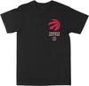 T-shirt pour homme Philcos NBA Toronto Raptors Noir Tee Premium Blanks(1)