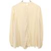 Alexander McQueen Italian Silk Long sleeve pullover blouse 38 beige Women Used