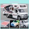 Kids Inertia Travel Camper Toy With Sound Light For Children Playroom