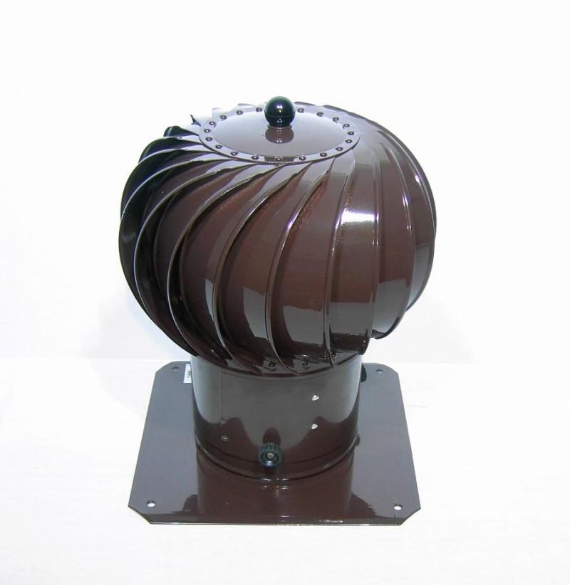 Rotary Turbo Chimney Cap 200Mm Brown - Rkm Tur 200B
