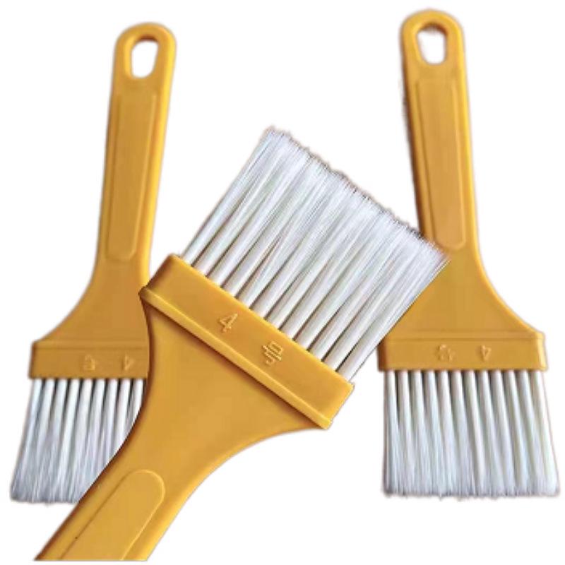 "Durable High-Temperature Resistant Plastic Brush for Cleaning, Painting, and Barbecuing"