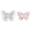 1pc Flower Relief Silicone Candle Mold Butterfly-Shaped Rose Butterfly Mold Aroma Candle Plaster