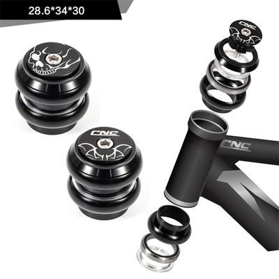CNC 1 1/8 MTB Országúti Összecsukható BMX Kerékpár Kormánycsapágy 34mm 28.6mm Egyenes Csővillához 34 Hagyományos Menetes Nélküli Kerékpár Kormánycsapágy