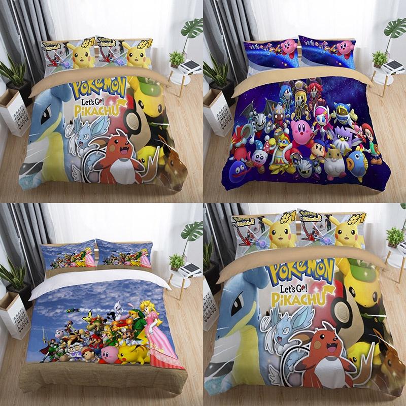 Modern Minimalist 3d Bed Sheet Set Featuring Vibrant Digital Print Design In Various Sizes