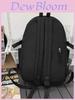 Nylon School Backpack For Teens With Design And Laptop Storage For Campus Use