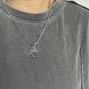 Simple Sun Star Swirl Aesthetic Necklace Fashion Simple Clavicle Chain Women Girls Wedding Jewelry Party Birthday Gift