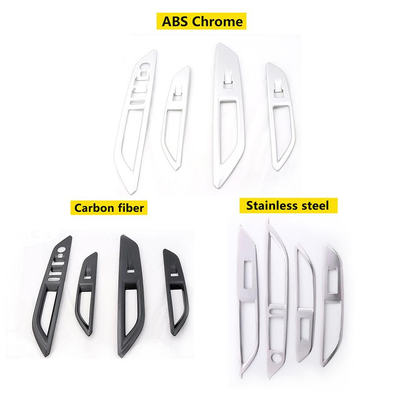 For Peugeot 3008 5008 GT 2016 2017 2018 Car Door Armrest Window Glass Lifting Switch Button Cover Trim