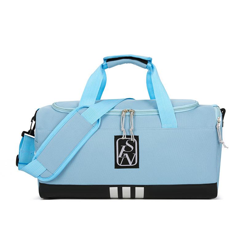 Going out basketball game large capacity contrasting color decompression hand luggage going out travel simple leisure travel bag