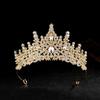 Gold Princess Wedding & Party Crown Headdress Hair Accessory