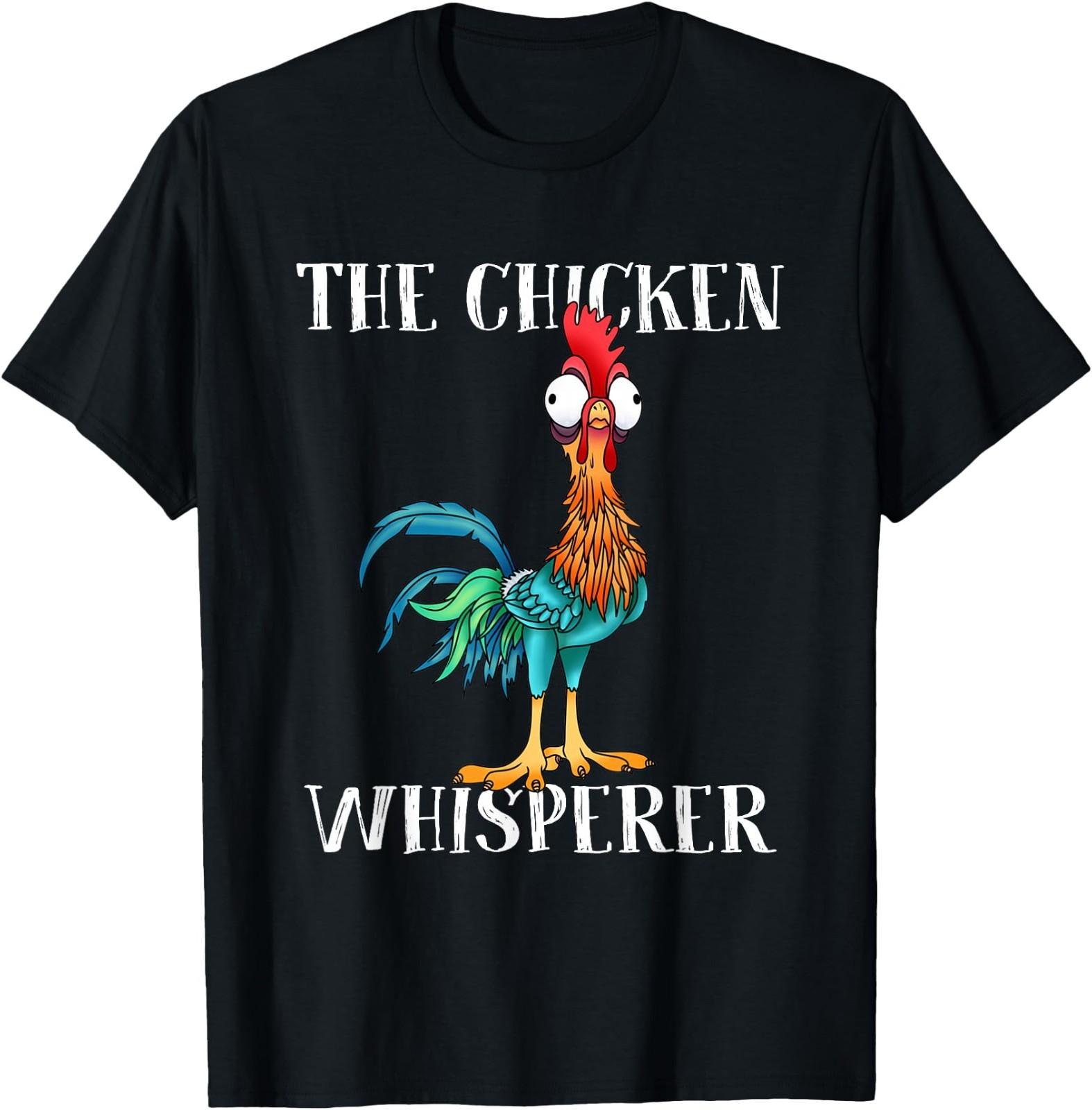 Vintage The Chicken Whisperer Funny Men T- T- Unisex T-Shirt XXXXL