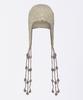 SCULPTOR Sequin Nordic Earflap Beanie Milk Tea
