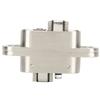Zinc Alloy Hidden Hinge Adjustable Cross Hinge Accessory Hinge  Kitchen