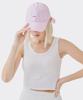 AOX Aox Stripe Ribbon Ball Cap Pink