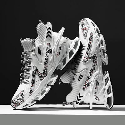 Chaussures Homme Plateforme Épaisse Athlétique Confortable Respirant Pas Cher Liquidation Style Coréen Léger Pour Salle de Sport Baskets Décontractées Homme