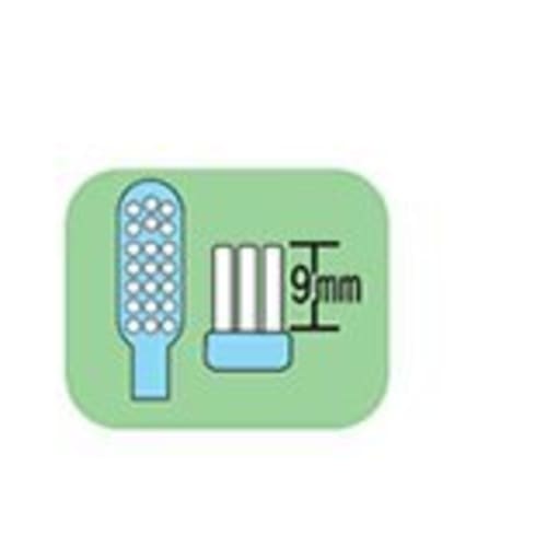 L APIS: Dental Toothbrush, Compact Head, Made in Japan, Long Handle, Flat Pen Grip, Soft Pastel Assortment (5 Brushes), LA-211