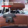 1/2Pcs Double Head Hooks Car Seat Back Headrest Hanger Emblem for Toyota GR Gazoo Racing Corolla TRD Yaris Chr Auris Rav4 Camry Prius Prado Avensis