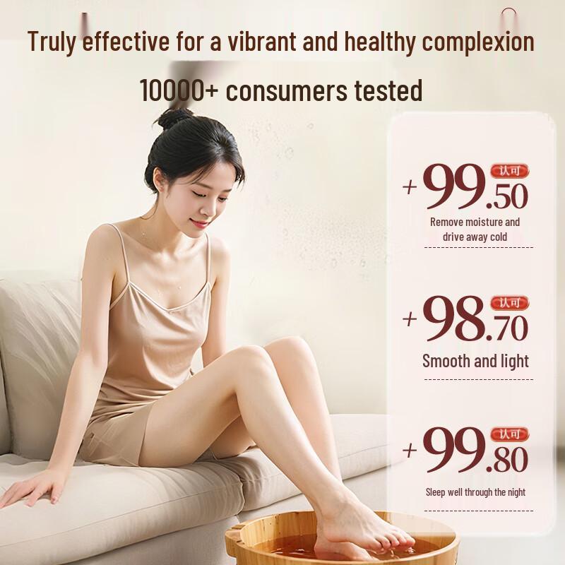 Jintai Kang Ginger & Mugwort Herbal Foot Soak Bags