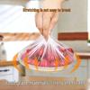 100-Piece Colored Cling Film Covers: Food-Grade Disposable PE Wraps for Vegetable Preservation