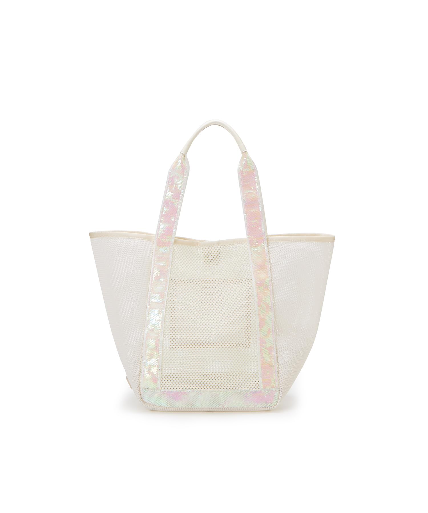 [TREASURE TOPKAPI] Сумка-тоут из сетки с пайетками