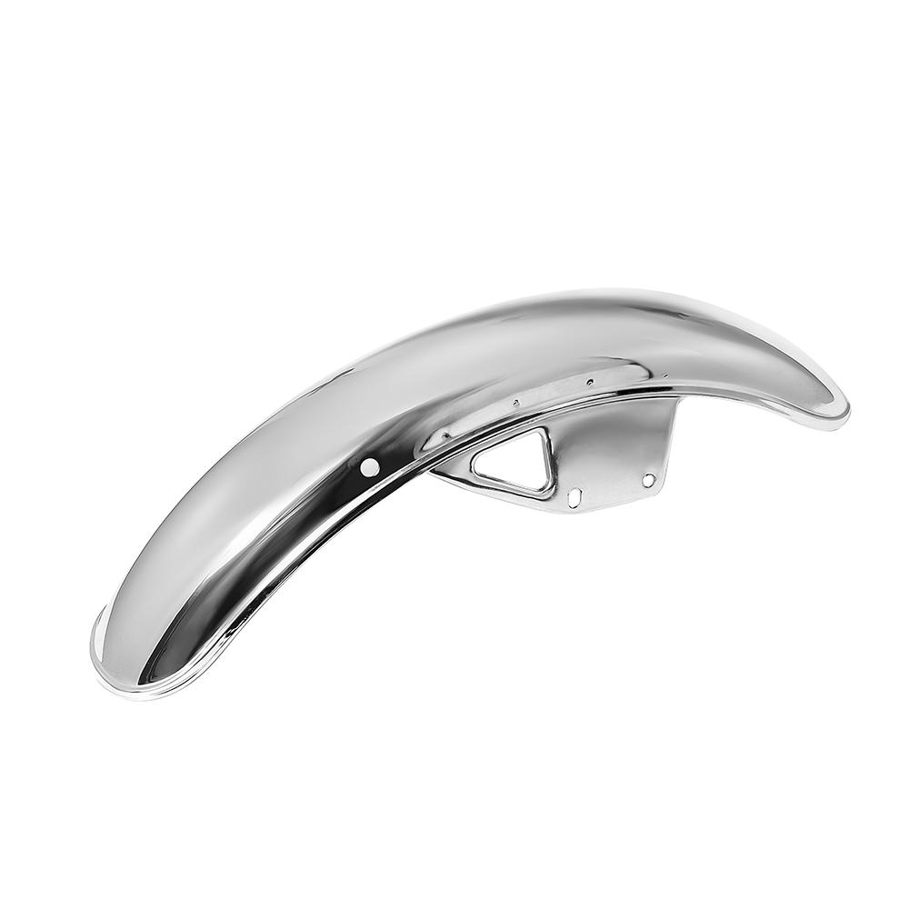 Black Chrome Motorcycle Front Fender Mud Flap Motorbike Mudguard Mud Guard Fender Protector Cover for Suzuki GN125