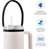 Water Bottle Carrier Strap Water Bottle Handle Sling Soft Durable Silicone Holder for Most 8 40oz Bottles Cup Accessories