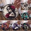 1Pc Day of the Dead Skull Circular Print Rug - Home Decoration Carpet For Living Room Bedroom Flooring Computer Chair Area Rug
