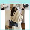 Trendy 2023 Winter Fashion Shoulder Bag Stylish Pu Leather Underarm Bag For Women