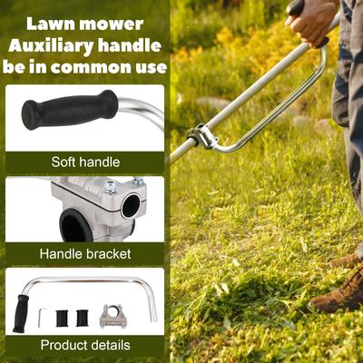 Ergonomic Trimming Handle, Corded Trimming Handle, Handle Extension With Bracket Clip, Handle For Care, Landscaping, Trimming Edge, Aluminum