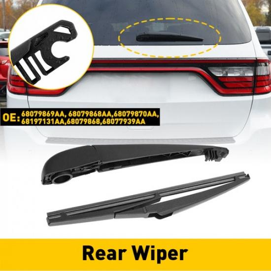 Fit 2011- Cherokee Jeep Car Grand Rear Windshield Arm Wiper & Blade Black