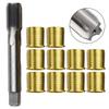 Gängreparationsverktyg Bensinmotor Metall M14X1.25 Insatser och M16X1.25 Kransats